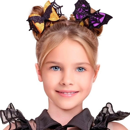 FERMA CAPELLI A FORMA DI PIPISTRELLO / RAGNO PER BAMBINI - ASSORTITI