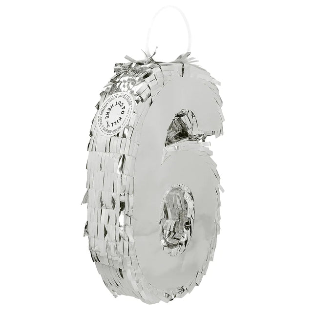 6 Jaar Pinata Zilver van Boland koop je bij Partywinkel