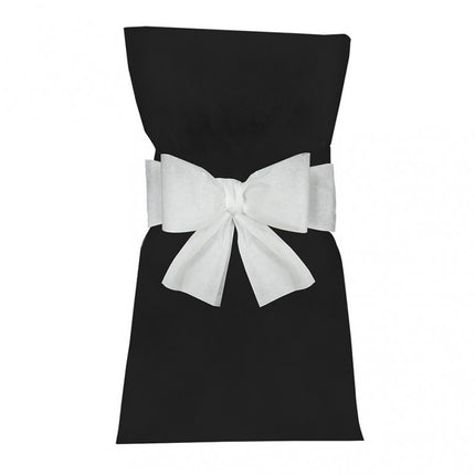 Fiocco per sedia bianco 19 cm 6 pezzi