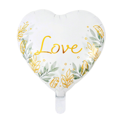 Palloncino a forma di cuore "Love Helium" 46 cm