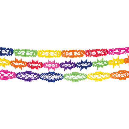Set di ghirlande di carta 3 pezzi 4mtr