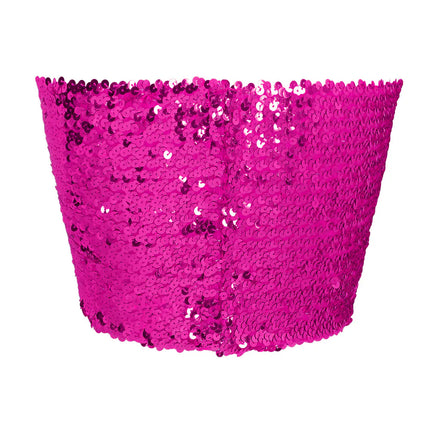 Top Sparkle rosa (M/L elasticizzato)