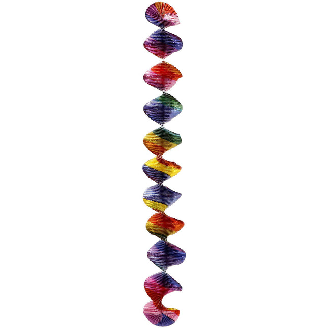 Spirali decorative colorate da appendere 4 pezzi