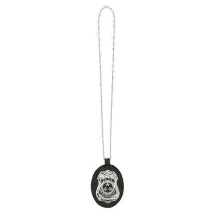 Collana con ciondolo "Super police"