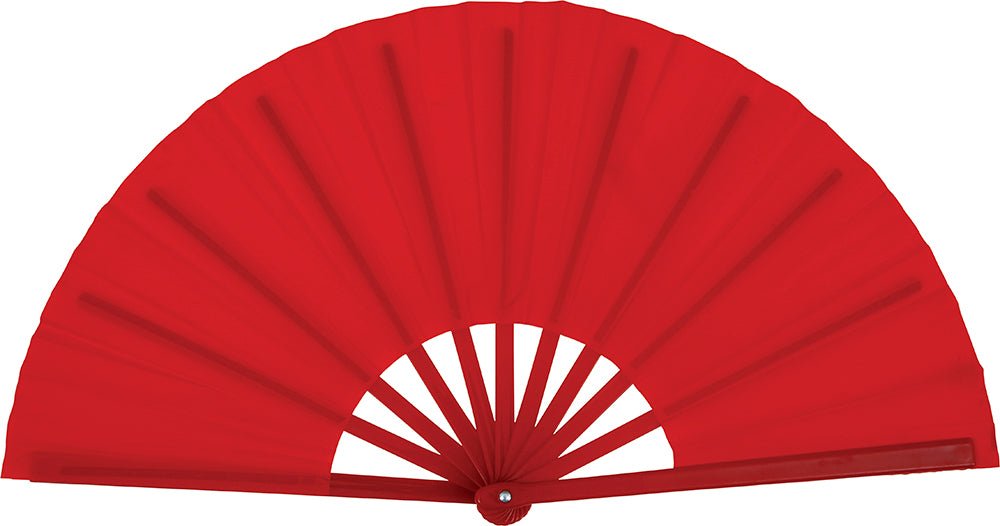 60x30 cm fabric fan Red van Fiestas Guirca koop je bij Partywinkel