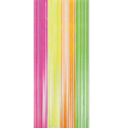 Tenda da porta al neon colorata 2,4 m
