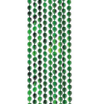 Tenda verde con foglie di palma, 2 m
