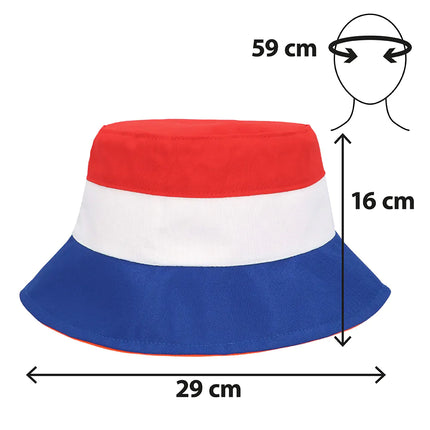 Cappello a secchiello olandese 59cm