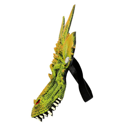Semimaschera in schiuma "Drago"