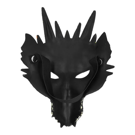 Semimaschera in schiuma "Drago"