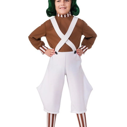 Costume da Oompa Loompa per ragazzi