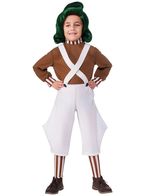 Costume da Oompa Loompa per ragazzi