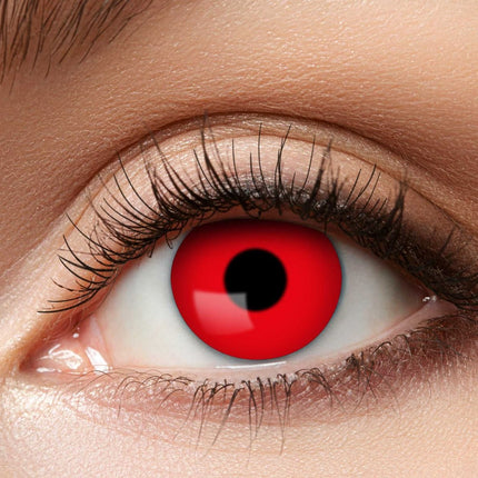 Lenti colorate Halloween Rosso
