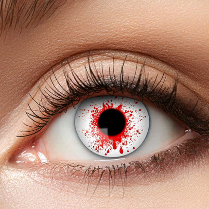 Lenti colorate Halloween Sangue
