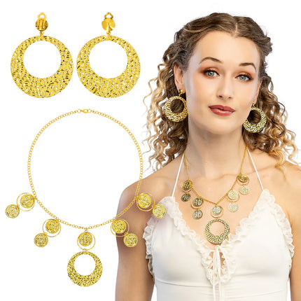 Set di gioielli Oriental (collana e orecchini)