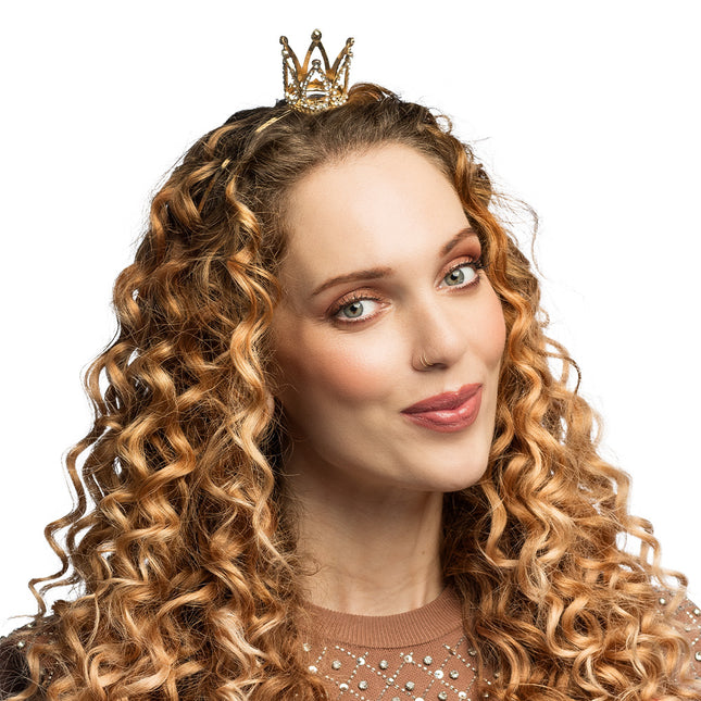 Diadema in metallo Corona Esther