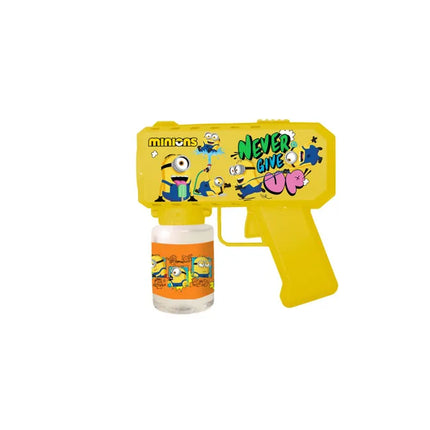 Minions con pistola a bolle d'aria