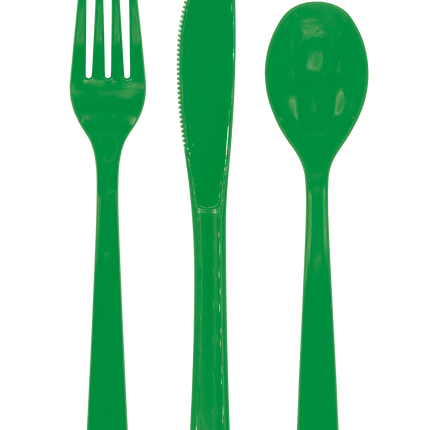 Posate ecologiche riutilizzabili, set da 18 pezzi