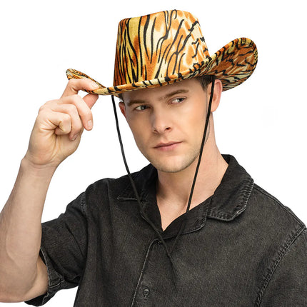 Cappello da cowboy “Tigre selvaggia”