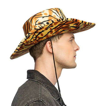 Cappello da cowboy “Tigre selvaggia”