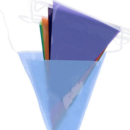 Ghirlanda colorata in plastica 6m