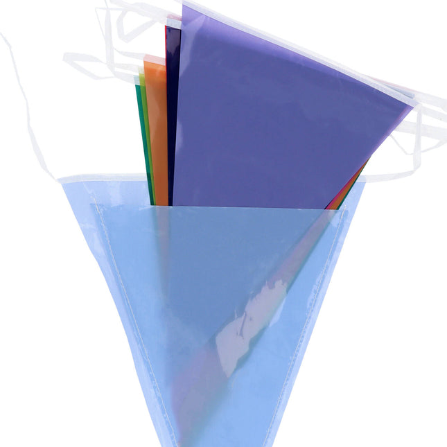 Ghirlanda colorata in plastica 6m