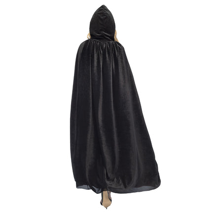 Capo di Halloween Nero Rosso Creatura della Notte