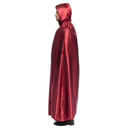 Capo di Halloween Nero Rosso Creatura della Notte
