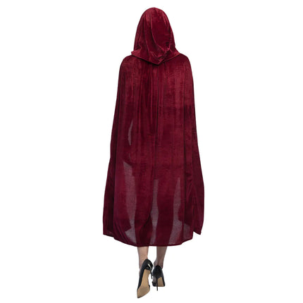 Halloween Cape Bordeaux Rosso
