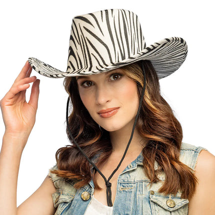 Cappello da cowboy Zebra selvaggia
