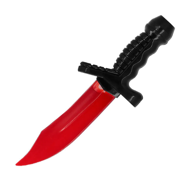 Coltello finto sangue di Halloween 25 cm