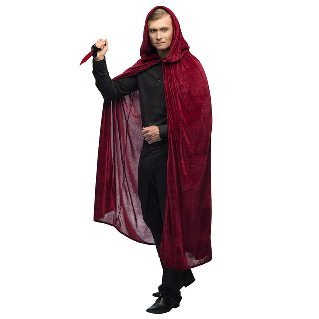 Coltello finto sangue di Halloween 25 cm
