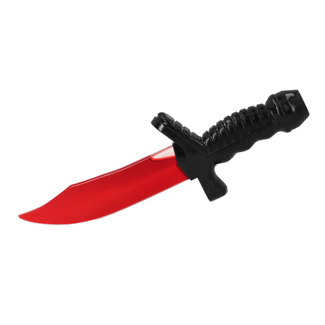 Coltello finto sangue di Halloween 25 cm