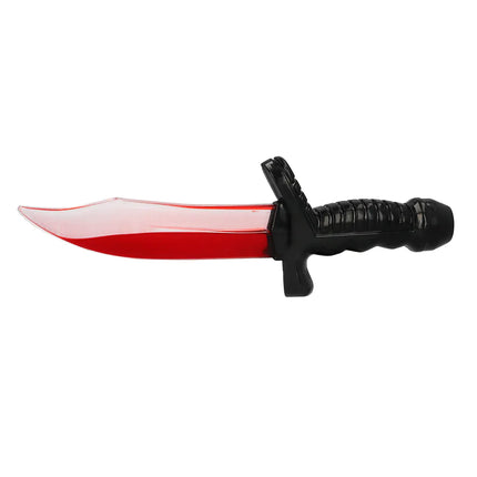 Coltello finto sangue di Halloween 25 cm