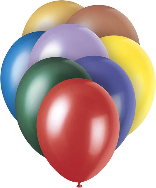 12" Palloncini perlati Premium, 8ct - Assortiti