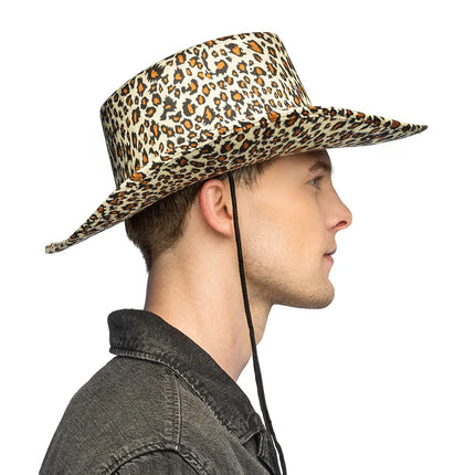 Cappello da cowboy "Leopardo selvatico"