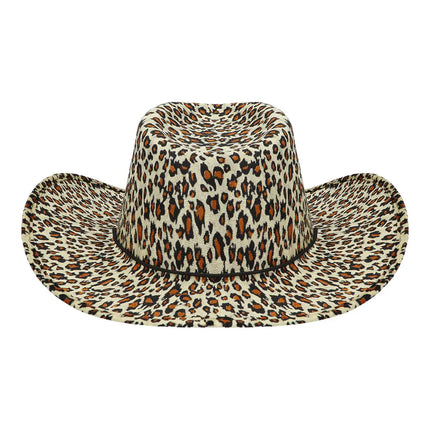 Cappello da cowboy "Leopardo selvatico"
