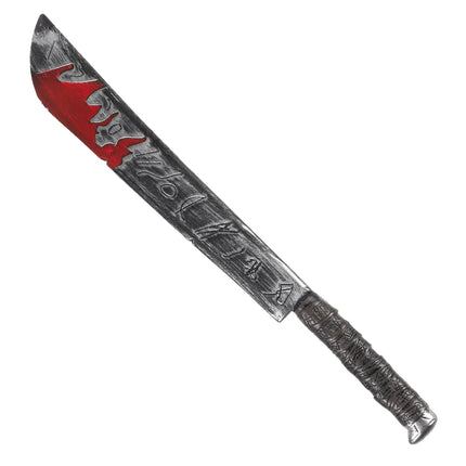Coltello finto sangue di Halloween 73 cm