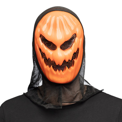 Maschera di Halloween Zucca Arancione