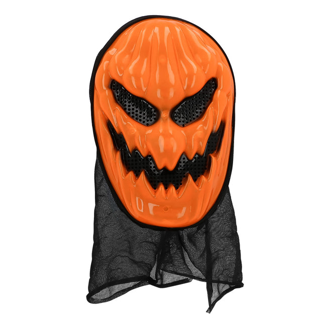 Maschera di Halloween Zucca Arancione