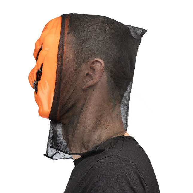 Maschera di Halloween Zucca Arancione
