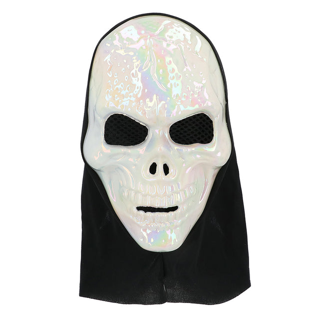 Maschera di Halloween Teschio di perle
