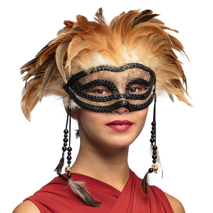 Maschera occhi Halloween Voodoo Cimitiere