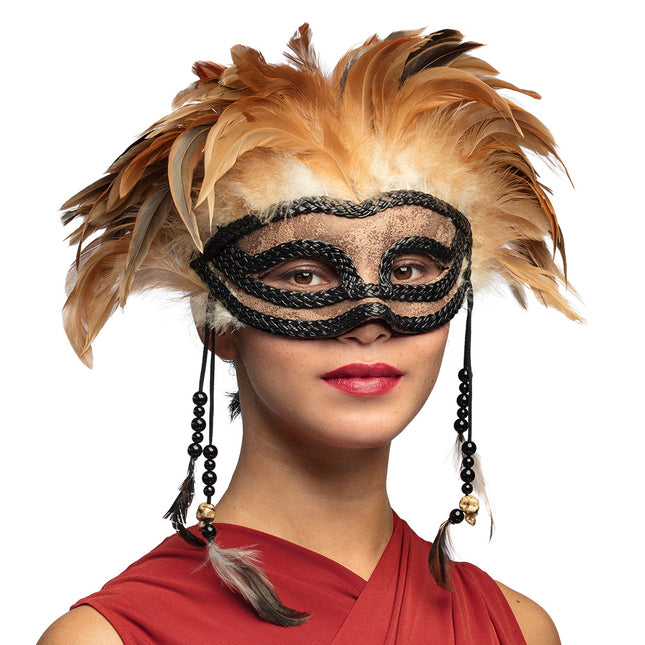 Maschera occhi Halloween Voodoo Cimitiere