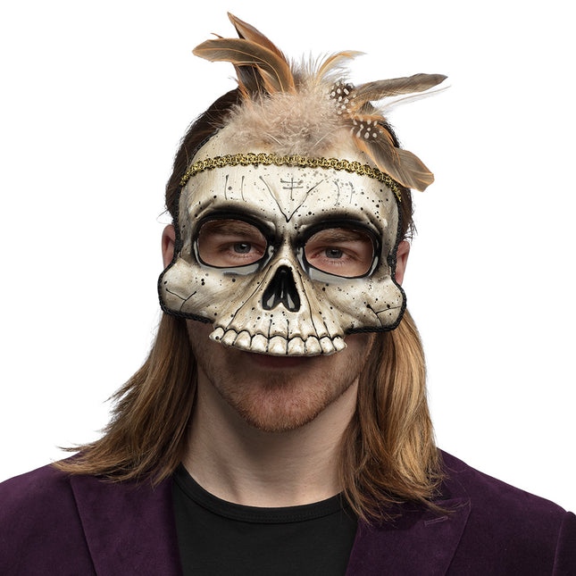 Maschera occhi Halloween Voodoo Damballa