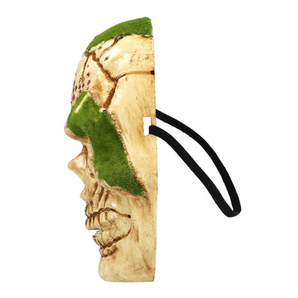 Maschera di Halloween Teschio Verde