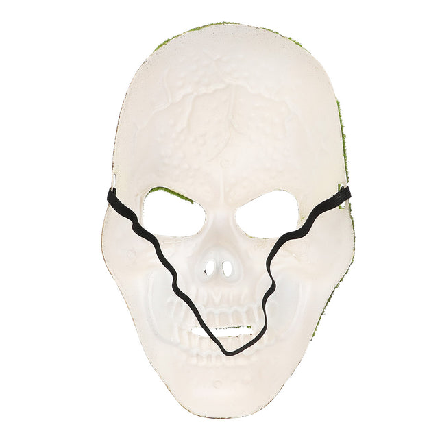 Maschera di Halloween Teschio Verde