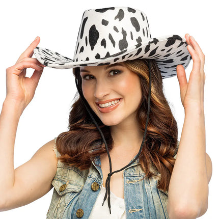 Cappello da cowboy "Mucca selvaggia"