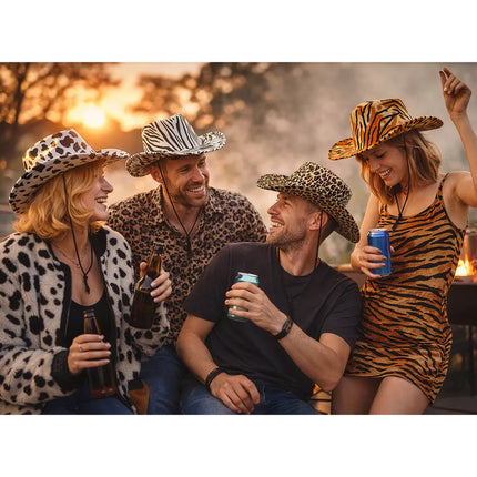 Cappello da cowboy "Mucca selvaggia"