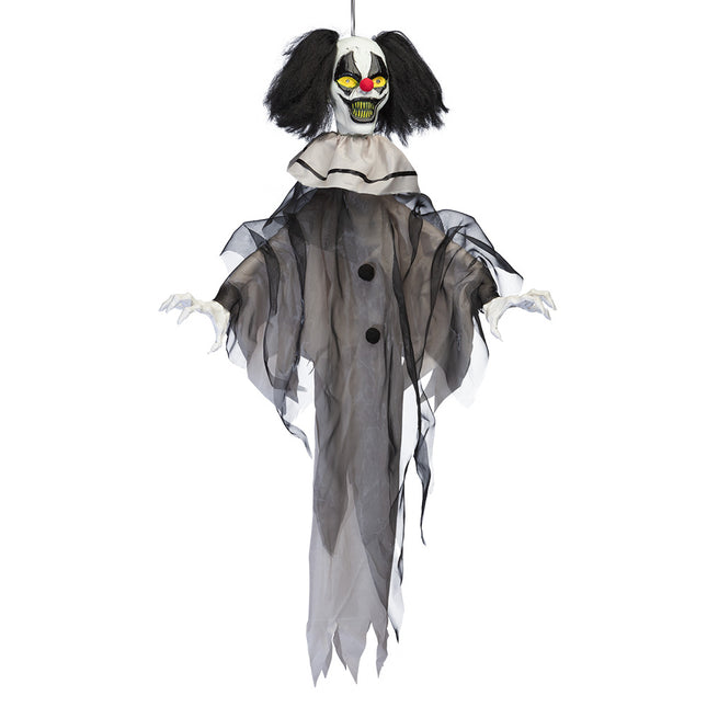 Decorazione appesa di Halloween Horrow Clown 90 cm